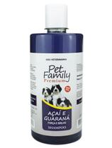 Shampoo Banho Pet Para Cães E Gatos Açaí E Guaraná 500Ml