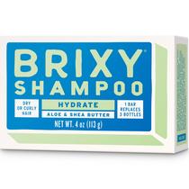 Shampoo Bar BRIXY Hydrating para cabelos secos ou encaracolados com aloe e karité