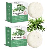 Shampoo Bar DBEAUTYM Rosemary Hair, pacote com 2 unidades, controle de óleo orgânico