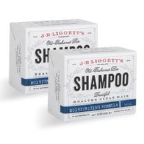 Shampoo Bar JRLIGGETT'S, hidratante totalmente natural, 100g, pacote com 2 Shampoo Bar JRLIGGETT'S, hidratante totalmente natural, 100g, pacote com 2