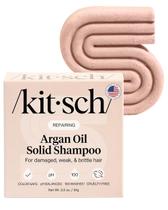 Shampoo Bar Kitsch, óleo de argão reparador, 90 ml, sem sulfato vegano