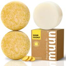 Shampoo Bar Pack 3 Muun Gengibre e Coco com pH balanceado