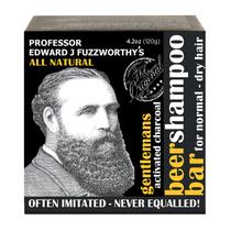 Shampoo Bar Professor Fuzzworthy's Gentlemans BEER para cabelos