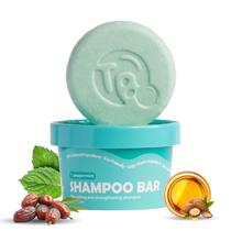 Shampoo Bar Tree Bottle Peppermint com biotina e óleo de rícino 130mL