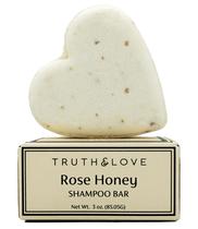 Shampoo Bar Truth and Love Rose Honey para cabelos normais a sensíveis Shampoo Bar Truth and Love Rose Honey para cabelos normais a sensíveis