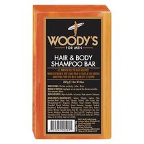 Shampoo Bar Woody's Masculino 2 em 1 para Cabelo e Corpo 240 mL Shampoo Bar Woody's Masculino 2 em 1 para Cabelo e Corpo 240 mL