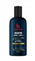 Shampoo Barba, Cabelo e Bigode 200ml Bozzano Shampoo Barba, Cabelo e Bigode 200ml Bozzano