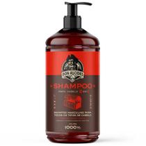 Shampoo Barba Negra 1 Litro Barbearia 2 em 1 - Limpa e Condiciona Don Alcides Shampoo Barba Negra 1 Litro Barbearia 2 em 1 - Limpa e Condiciona Don Alcides