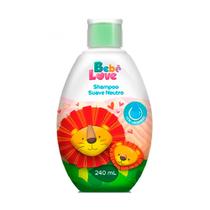 Shampoo Bebê Love Suave Neutro 240ml - BEBE LOVE