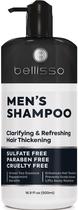 Shampoo BELLISSO Óleo de melaleuca e hortelã para homens Shampoo BELLISSO Óleo de melaleuca e hortelã para homens