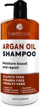 Shampoo BELLISSO Sem Sulfato de Óleo de Argan para Cabelos Secos 500mL Shampoo BELLISSO Sem Sulfato de Óleo de Argan para Cabelos Secos 500mL