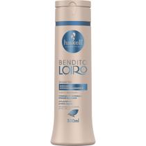 Shampoo Bendito Loiro 300ml Haskell Limpeza suave com ação regeneradora para cabelos descoloridos
