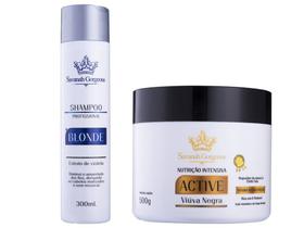Shampoo Blonde 300ml + Máscara Viuva Negra 500g