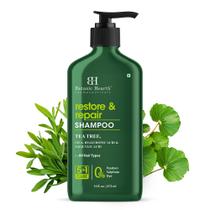 Shampoo Botanic Hearth Tea Tree com Cica, Ácido Hialurônico 480 mL