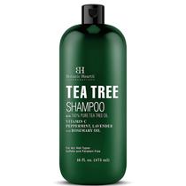 Shampoo Botanic Hearth Tea Tree com Vitamina C - 480ml - Combate a Caspa Shampoo Botanic Hearth Tea Tree com Vitamina C - 480ml - Combate a Caspa