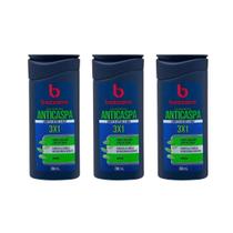 Shampoo Bozzano Anticaspa 200Ml - Kit Com 3Un