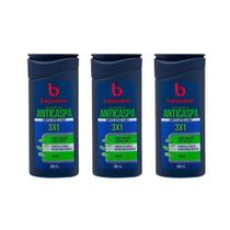 Shampoo Bozzano Anticaspa 200Ml - Kit Com 3Un