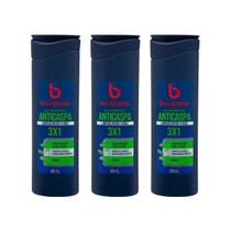 Shampoo Bozzano Anticaspa 325Ml - Kit Com 3Un