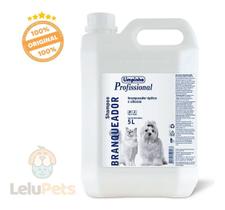 Shampoo Branqueador Para Cães E Gatos Limpinho 5 Litros