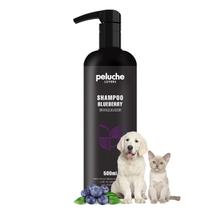 Shampoo Branqueador para Cães , Elimina Tons Amarelados, Blueberry Peluche Pets 500ml Shampoo Branqueador para Cães , Elimina Tons Amarelados, Blueberry Peluche Pets 500ml