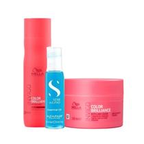 Shampoo Brilliance + Máscara Brilliance + Ampola Alfapaf