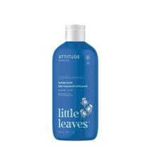 Shampoo Bubble Wash ATTITUDE para cabelo infantil e sabonete corporal 480 ml