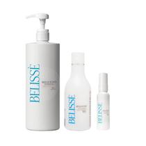 Shampoo Cabelo 1 Litro, Cond. 350ml, Fluído 240ml Belletonn Shampoo Cabelo 1 Litro, Cond. 350ml, Fluído 240ml Belletonn