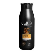 Shampoo Cabelos Cacheados 3A 3B 3C Hidratação Cachos Vult 350ml