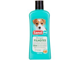 Shampoo Cachorro e Gato Filhotes - Sanol Dog 500ml