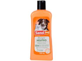 Shampoo Cachorro e Gato Neutro - Sanol Dog 500ml