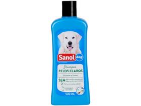 Shampoo Cachorro e Gato Pelos Claros - Sanol Dog 500ml Shampoo Cachorro e Gato Pelos Claros - Sanol Dog 500ml