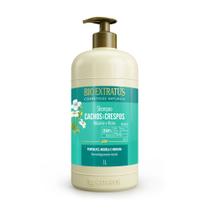 Shampoo Cachos E Crespos 1 Litro Lançamento - Bio Extratus Shampoo Cachos E Crespos 1 Litro Lançamento - Bio Extratus