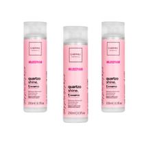 Shampoo Cadiveu Essentials Quartzo Shine By Boca Rosa Hair 250ml (Kit com 3)