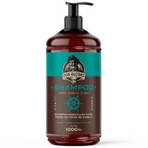 Shampoo Calico Jack 1 Litro Barbearia 2 em 1 - Limpa e Condiciona Don Alcides