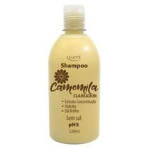 Shampoo Camomila Sem Sal Auxilia a Clarear e Realçar os Cabelos Claros 520ml - Lucy's