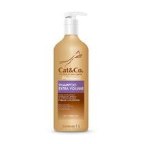 Shampoo Cat & Co Extra Volume para Gatos - 1 Litro Shampoo Cat & Co Extra Volume para Gatos - 1 Litro