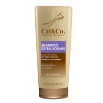 Shampoo Cat & Co Extra Volume para Gatos - 200ml - Mundo Animal / Cat & Co