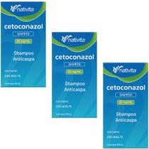 Shampoo Cetoconazol Anticaspa 20mg/ml 100ml - Nativita