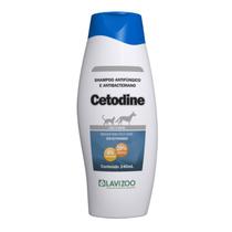 Shampoo Cetodine Antibacteriano Lavizoo 240ml