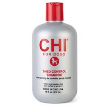 Shampoo CHI para cães Shed Control 473 ml sem sulfato