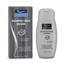 Shampoo Cinza Escuro 120ml Realce e Brilho Intenso Nupill