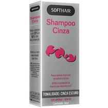 Shampoo Cinza Escuro Soft Hair Cabelo Grisalho Profissional Sem Amonia E Oxidantes 60ml Shampoo Cinza Escuro Soft Hair Cabelo Grisalho Profissional Sem Amonia E Oxidantes 60ml