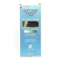 Shampoo cinza escuro softhair 60ml - Elza ind com cosmeti