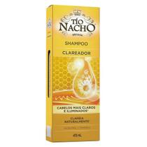 Shampoo Clareador Geléia Real + Camomila 415ml- Tio Nacho Shampoo Clareador Geléia Real + Camomila 415ml- Tio Nacho