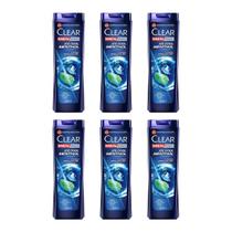 Shampoo Clear 200Ml Ice Cool Menthol-Kit C/6Un