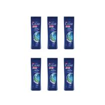 Shampoo Clear 400ml Ice Cool Menthol - Kit C/ 6un