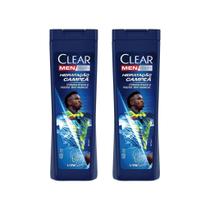 Shampoo Clear 400Ml Men Hidrat Campea Vini Jr - Kit Com 2Un