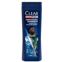 Shampoo Clear Men 400Ml Hidratação Campeã Anticaspa