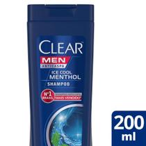 Shampoo Clear Men Anticaspa Ice Cool Menthol 200ml Shampoo Clear Men Anticaspa Ice Cool Menthol 200ml