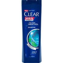 Shampoo Clear Men Anticaspa Ice Cool Menthol 400 ml